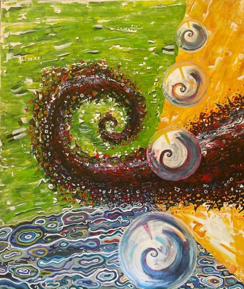 Ganesha Thinks Waves are Coming